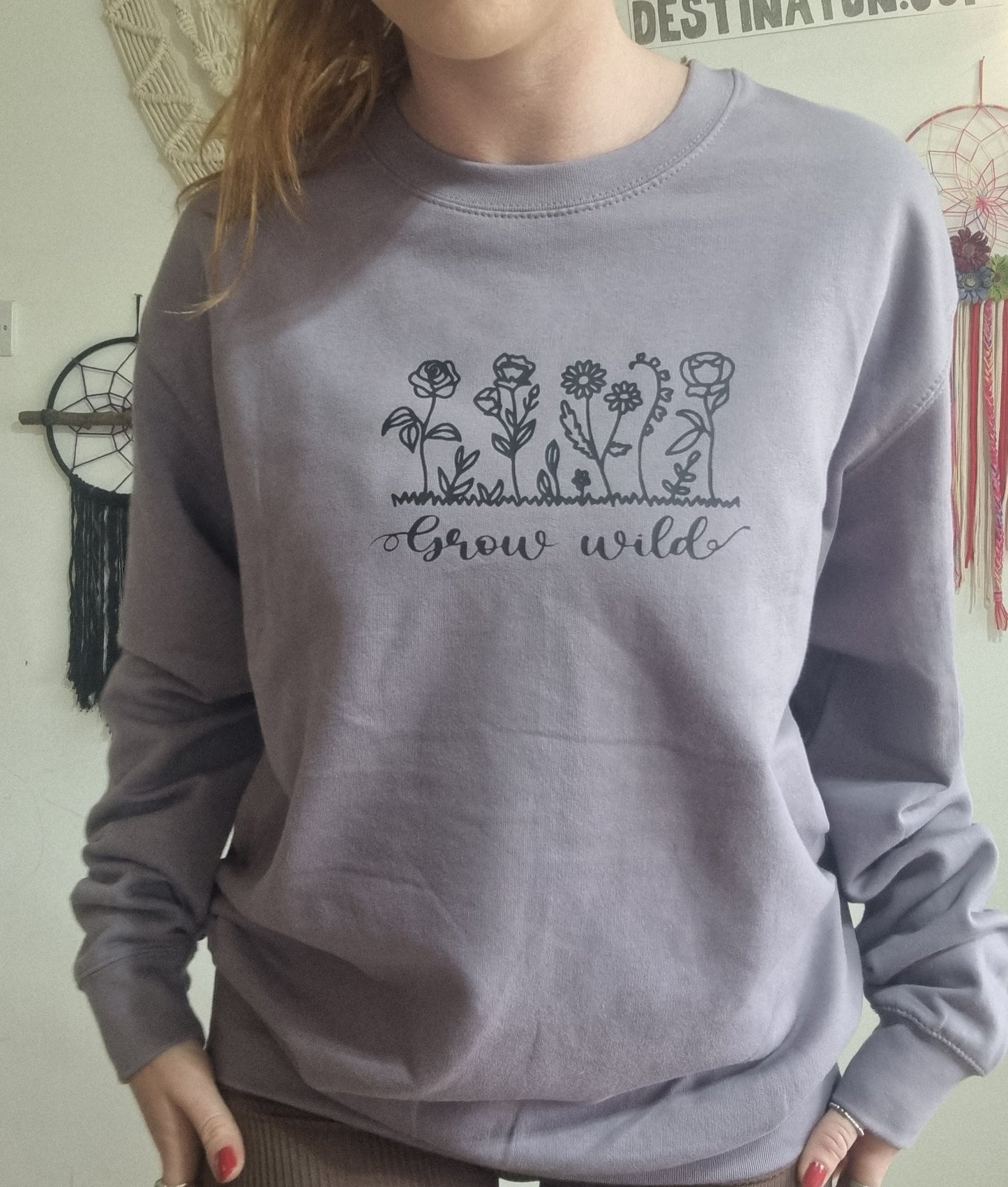 Grow Wild Sweatshirt Large image 0