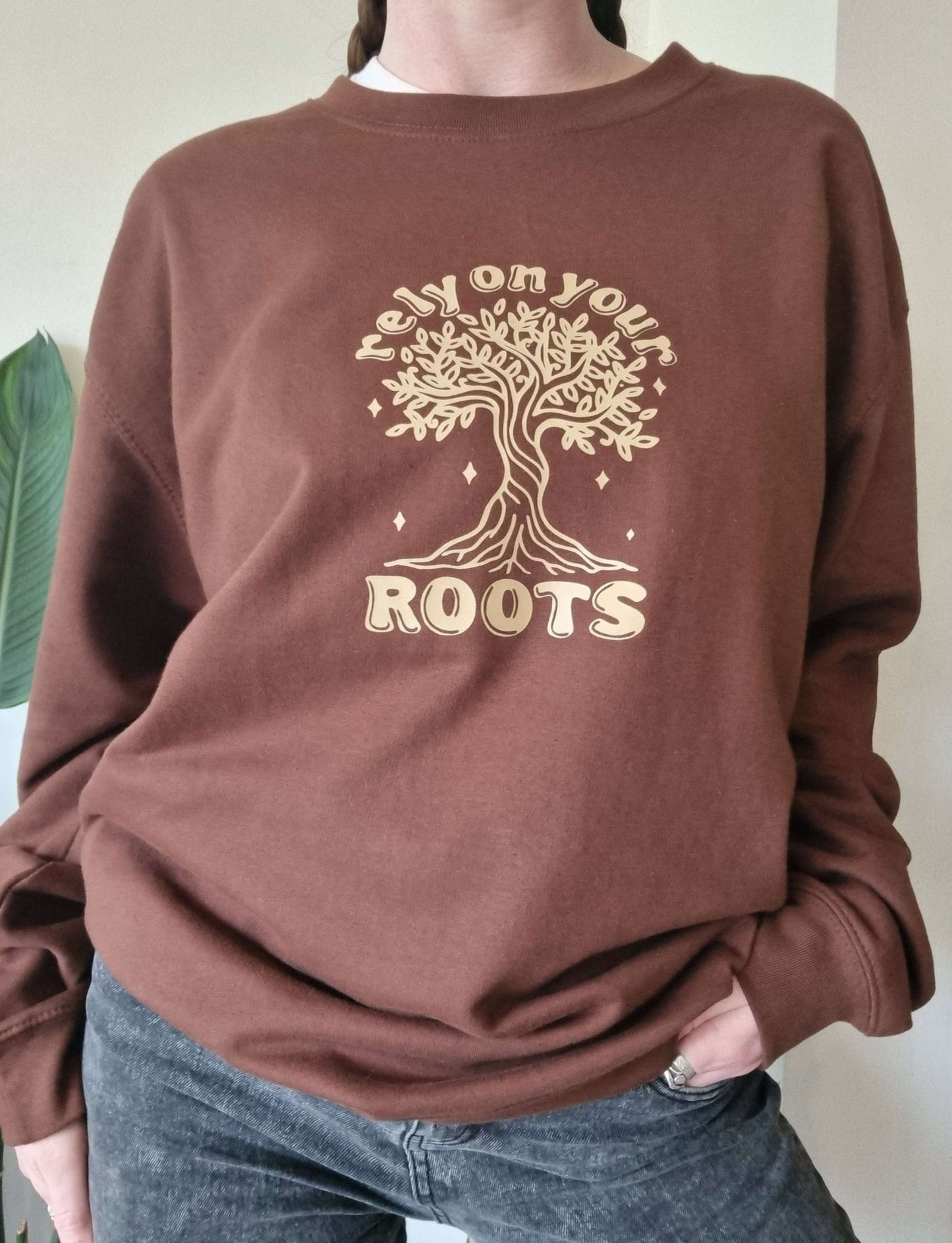 Rely on your roots sweatshirt XLarge image 0