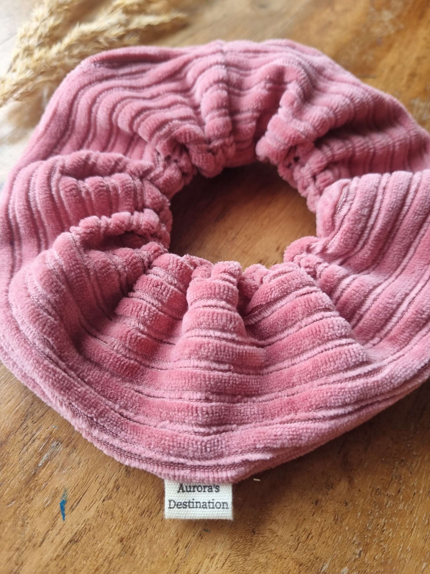Hot Pink Chunky Scrunchie  image 2