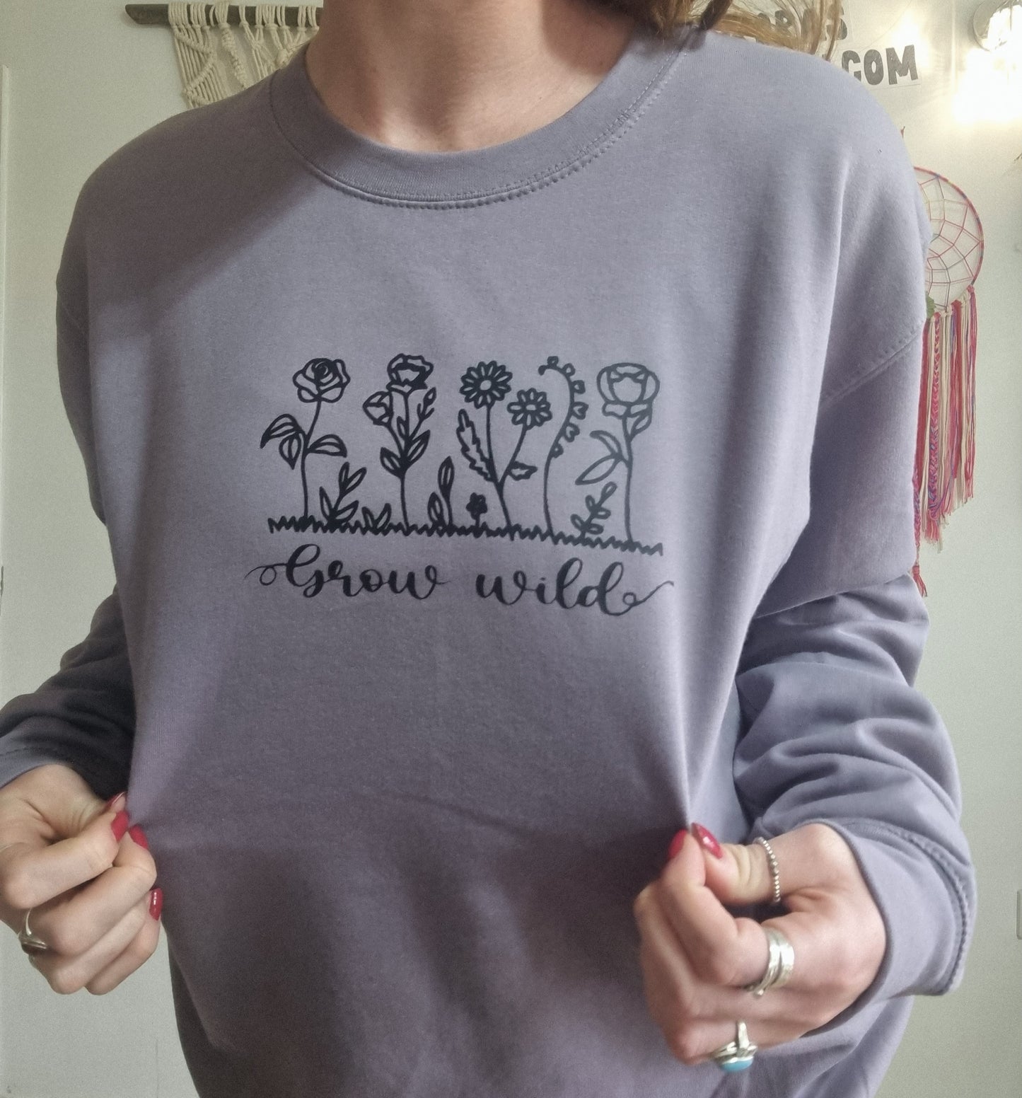 Grow Wild Sweatshirt Large image 3