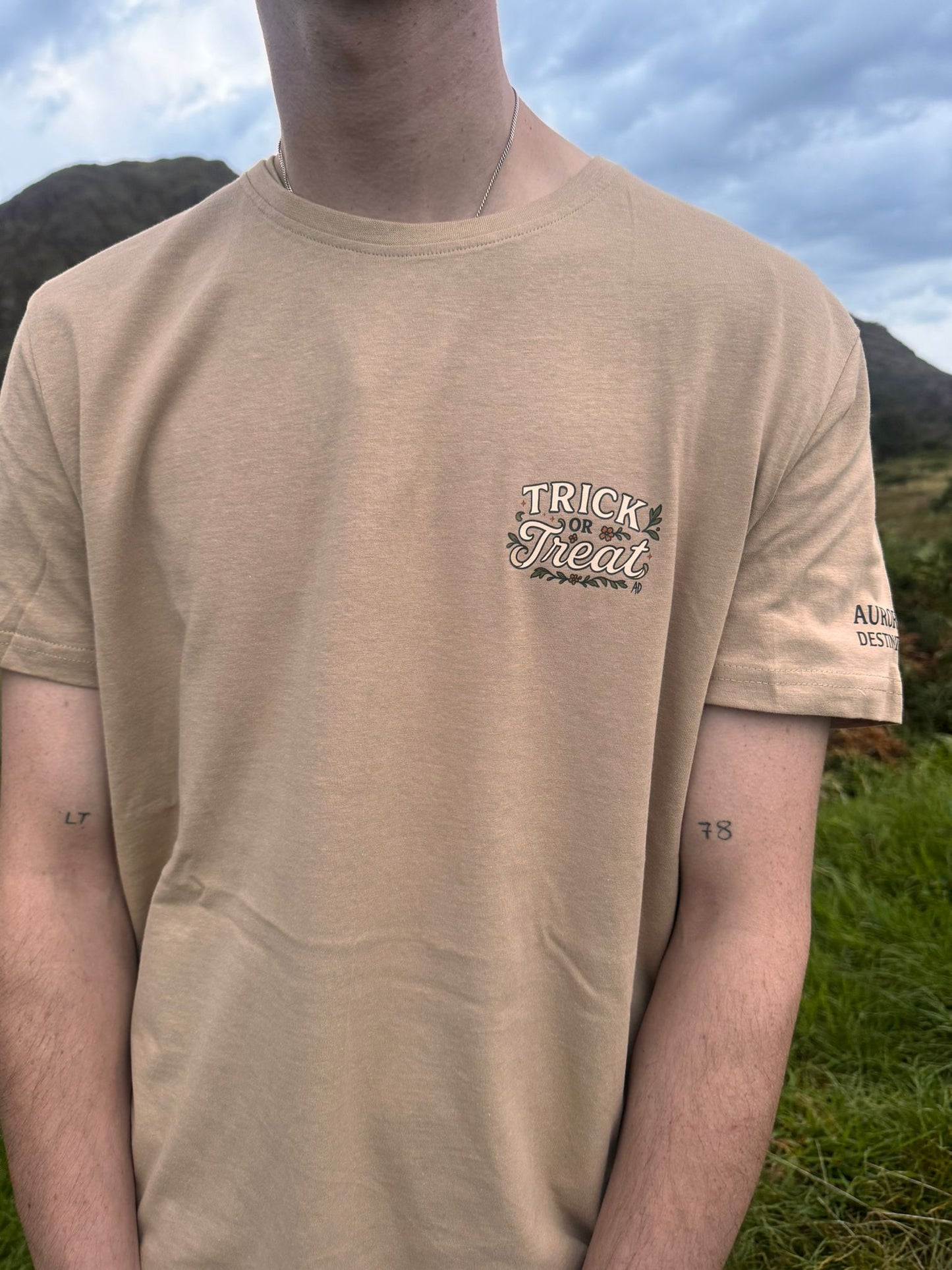 Halloween Trick or Treat 100% Organic T-shirt