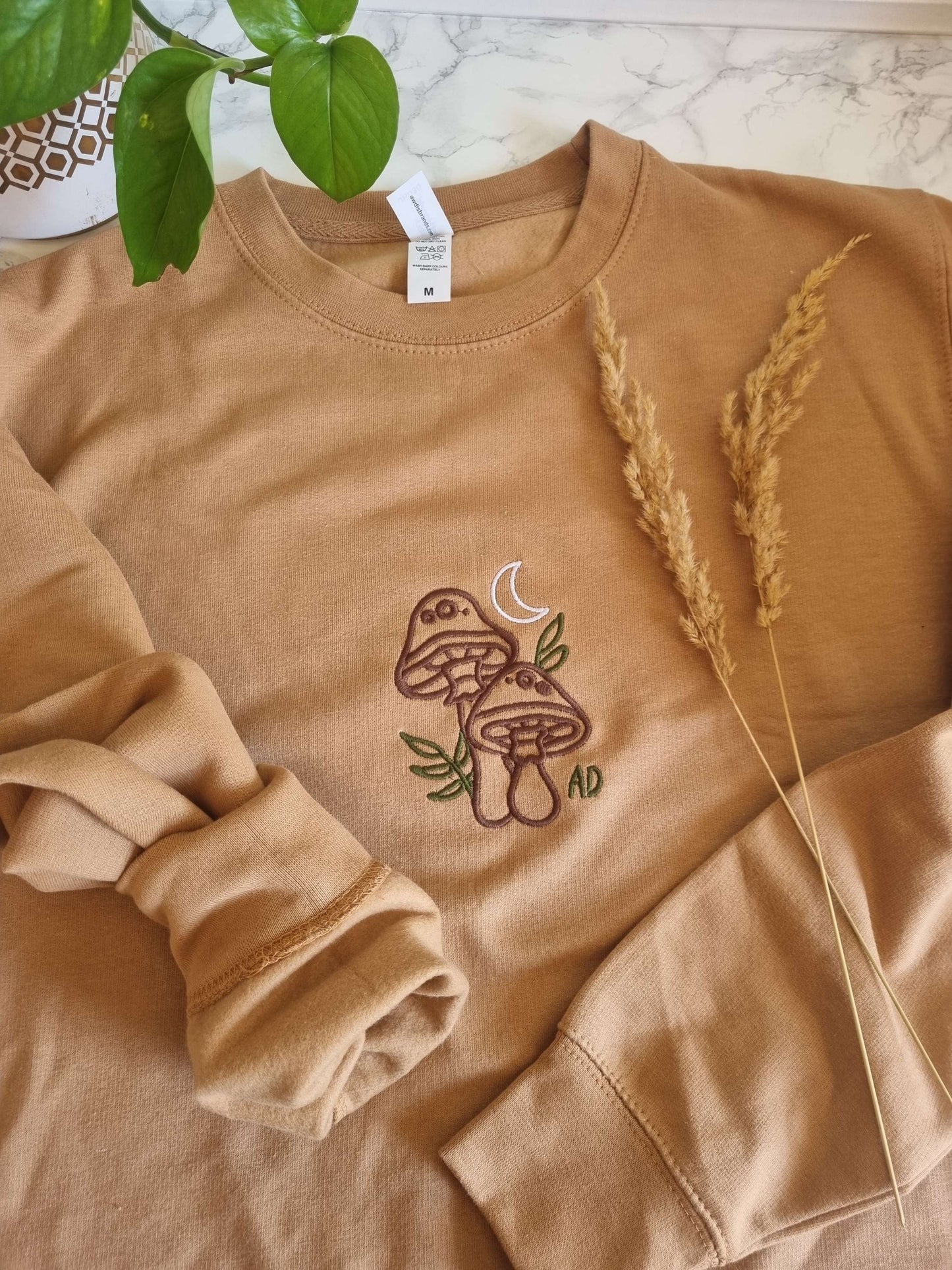Mushroom Embroidered Sweater image 1