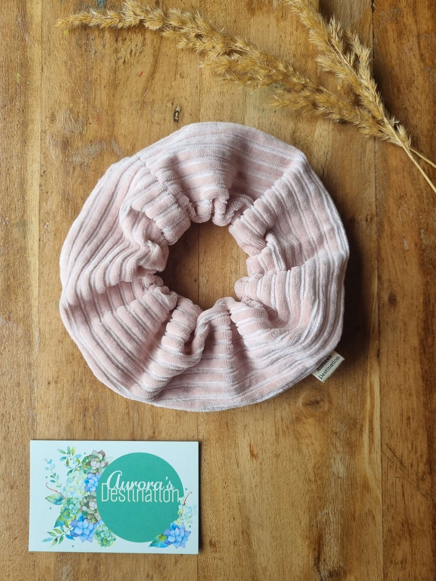 Blush Pink Chunky Scrunchie image 0
