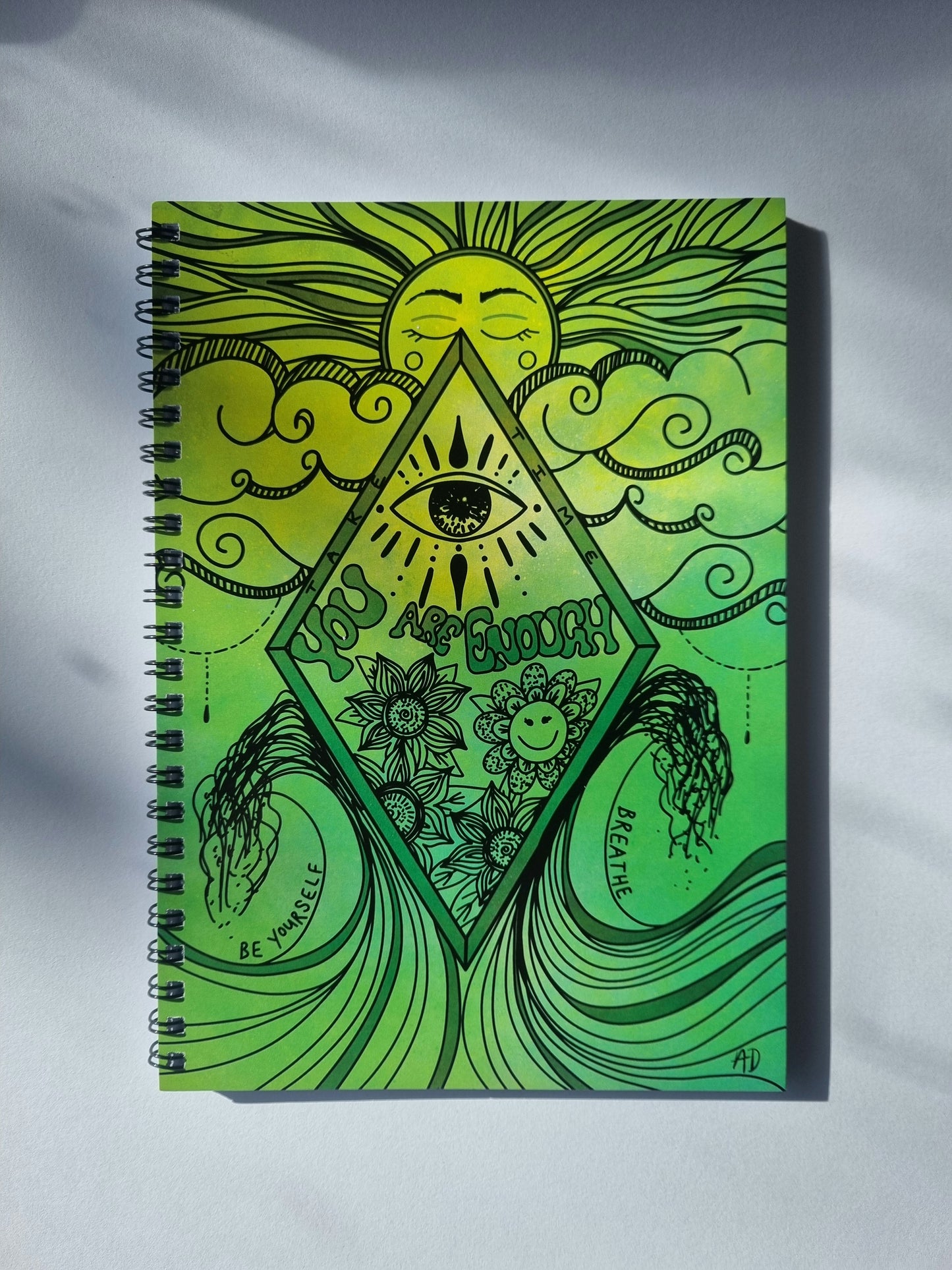 Uplifting Notebook (You are enough) image 0