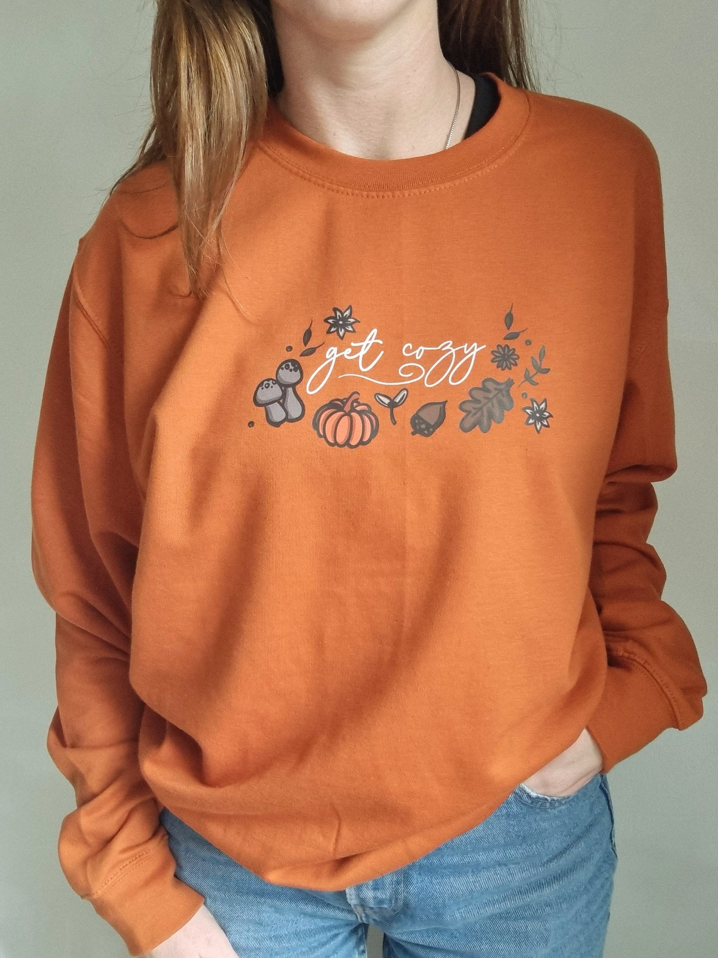 Ginger Biscuit Get Cozy Autumn Jumper image 0