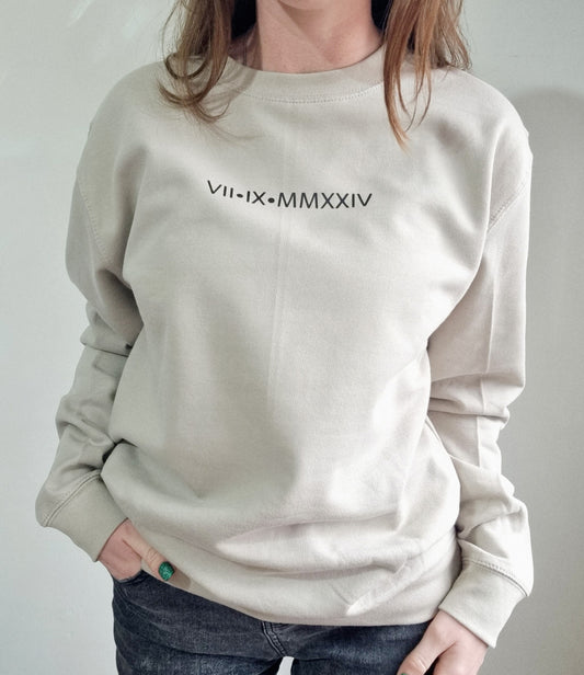 Roman Numerals Sweatshirt image 1