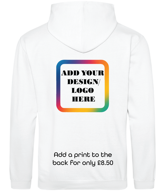 Custom Printed Hoodie, workwear or gift item.