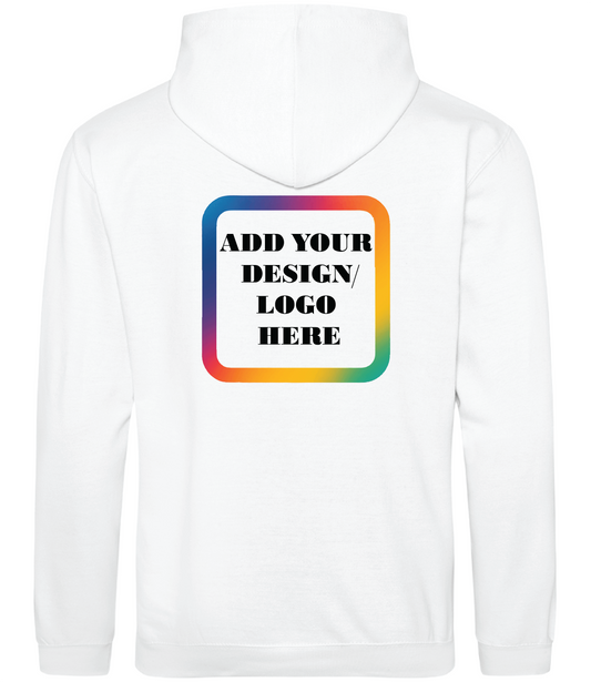 Custom Printed Zipped Hoodie