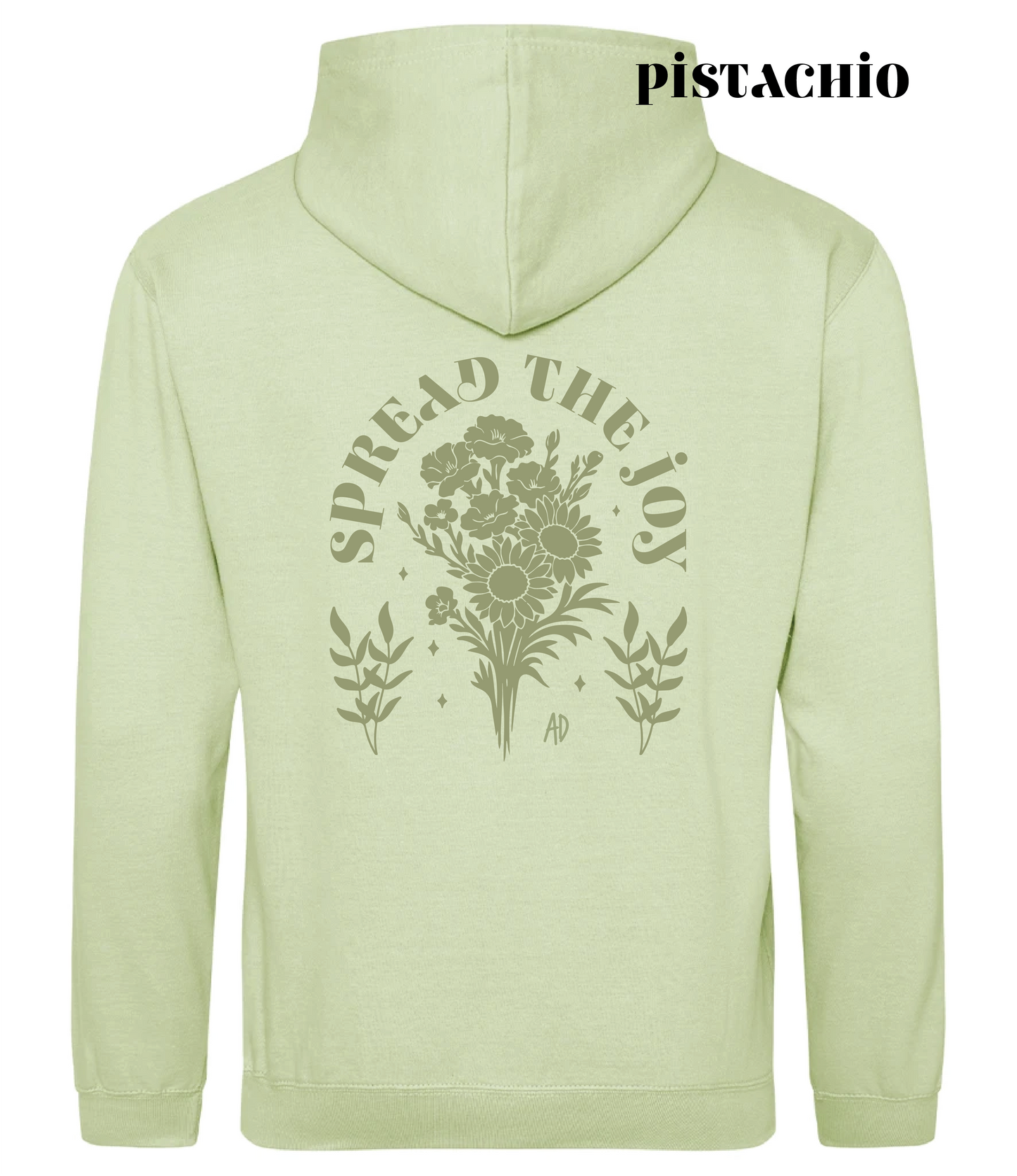 Spread The Joy Floral Hoodie