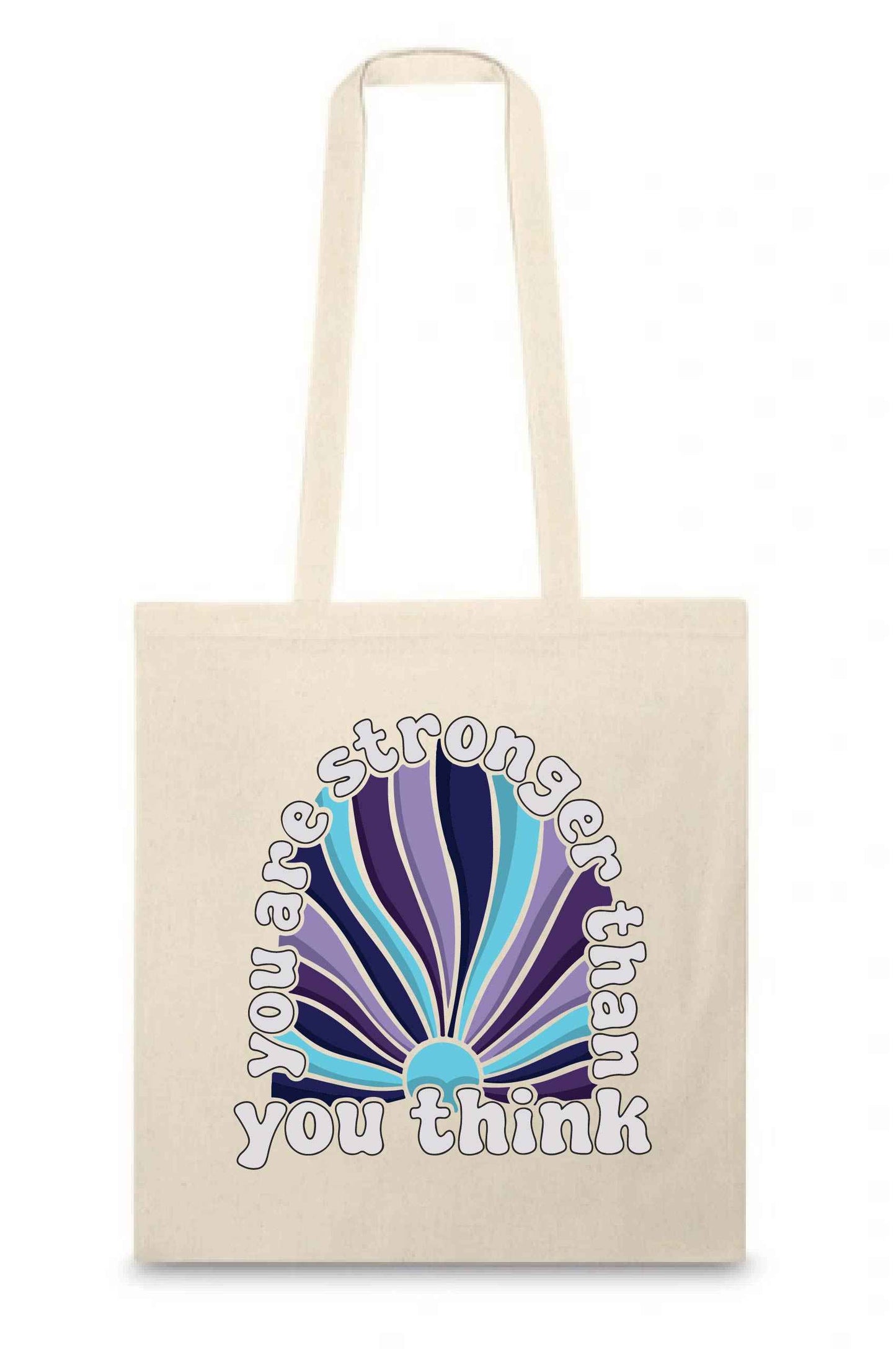 Stronger than you think tote bag