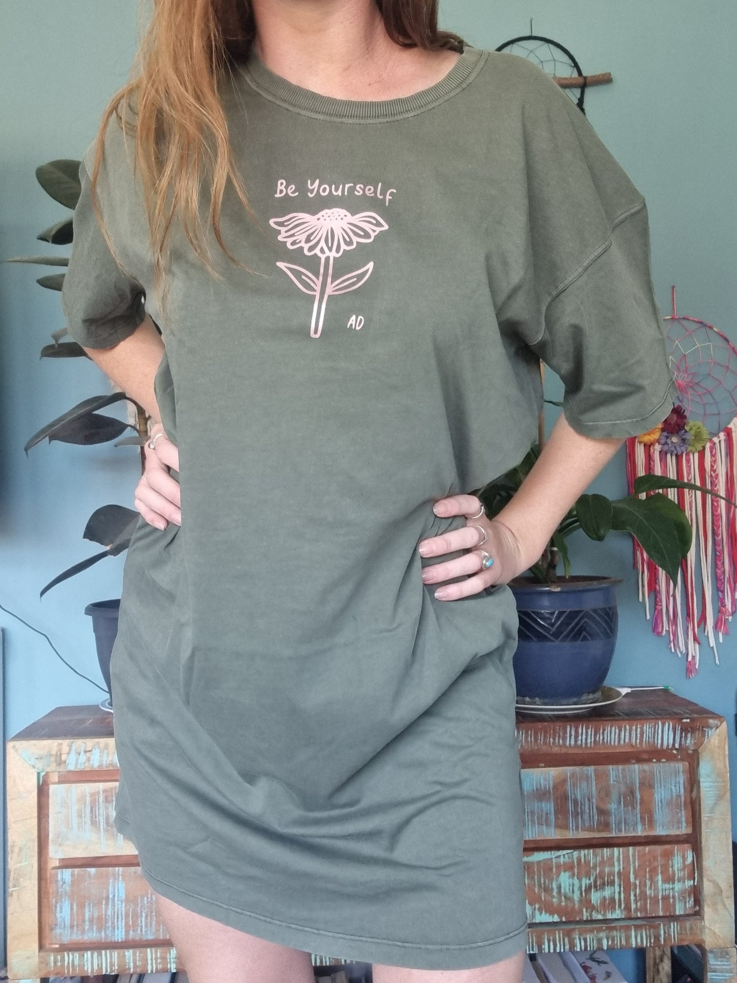 Be Yourself T-Shirt Dress image 5