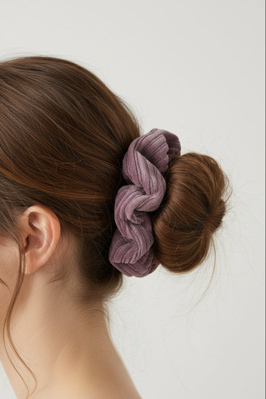 Lavender Chunky Scrunchie image 1