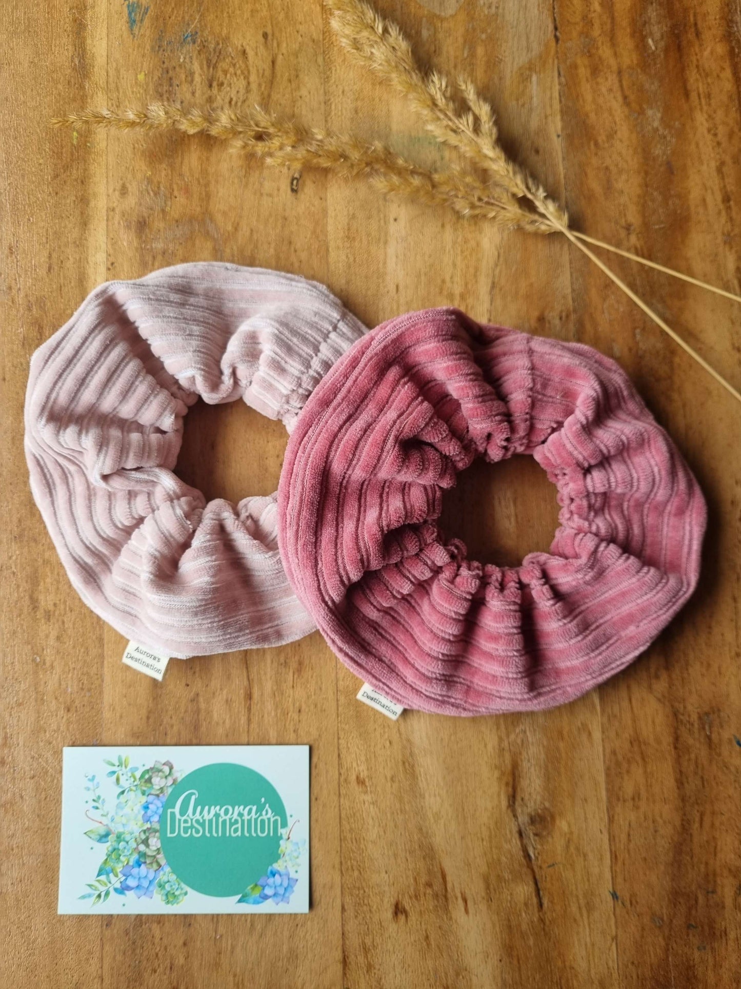 Hot Pink Chunky Scrunchie  image 4