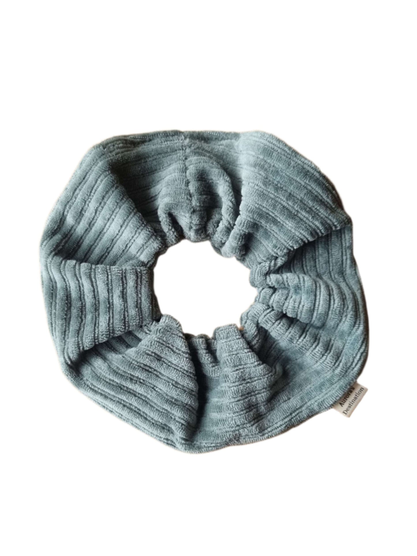 Duck Egg Blue Chunky Scrunchie image 0