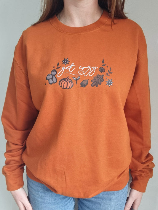 Ginger Biscuit Get Cozy Autumn Jumper image 1