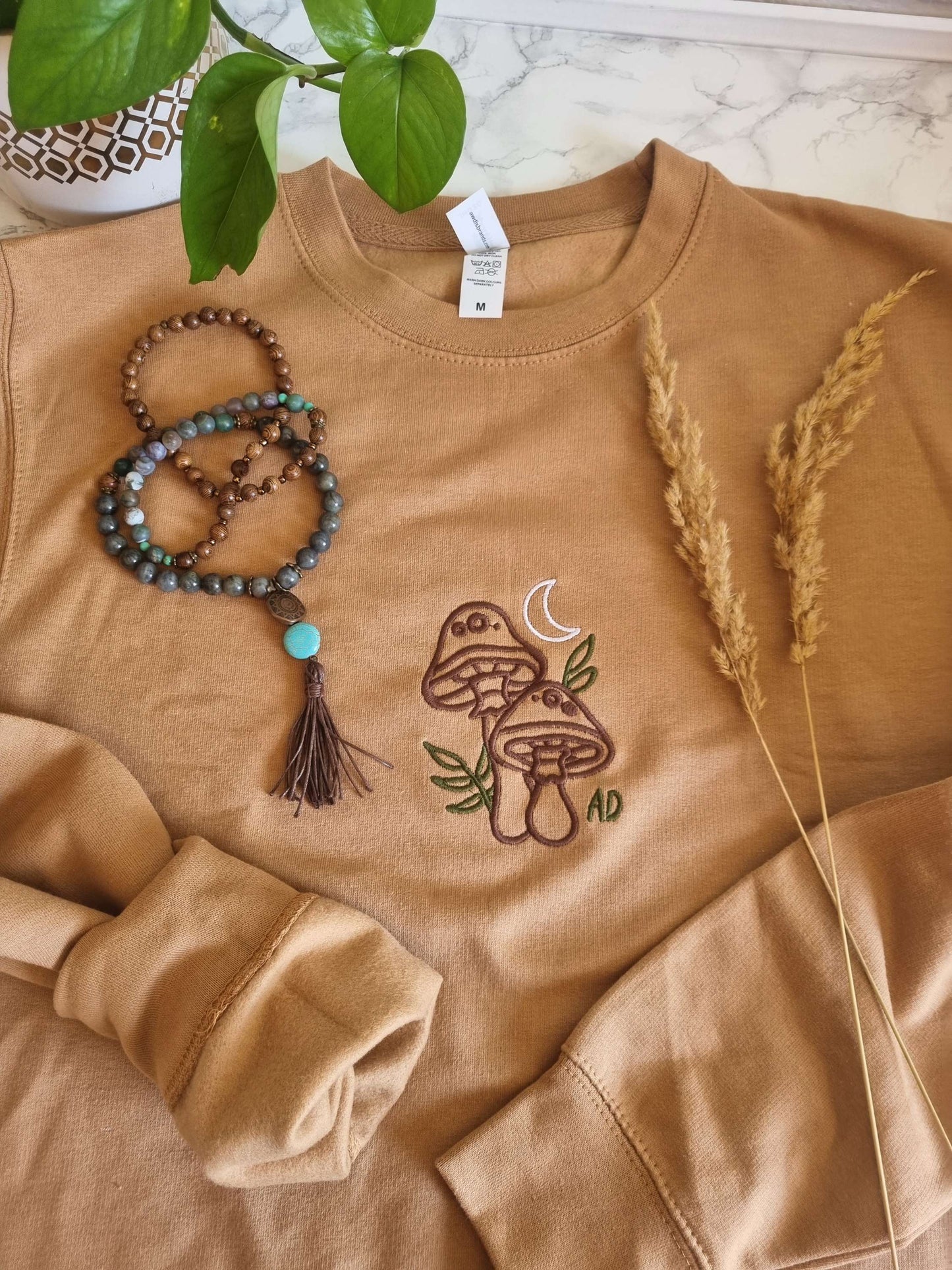 Mushroom Embroidered Sweater image 4