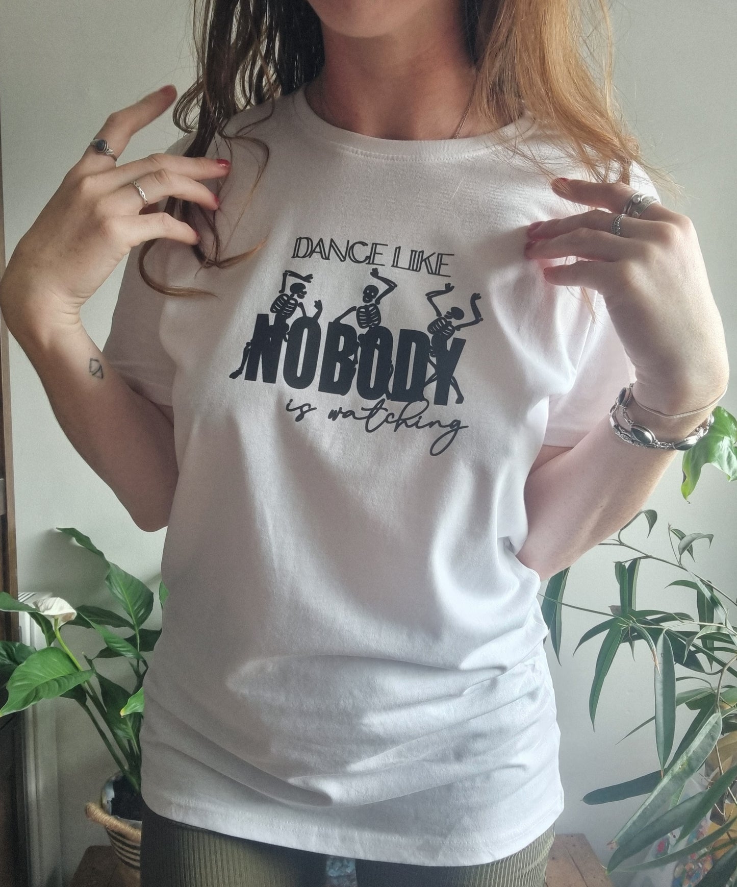 Dance Like NOBODY is watching t-shirt