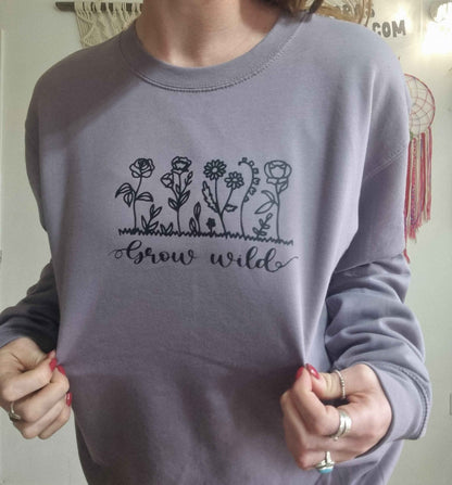 Grow Wild Sweatshirt Large
