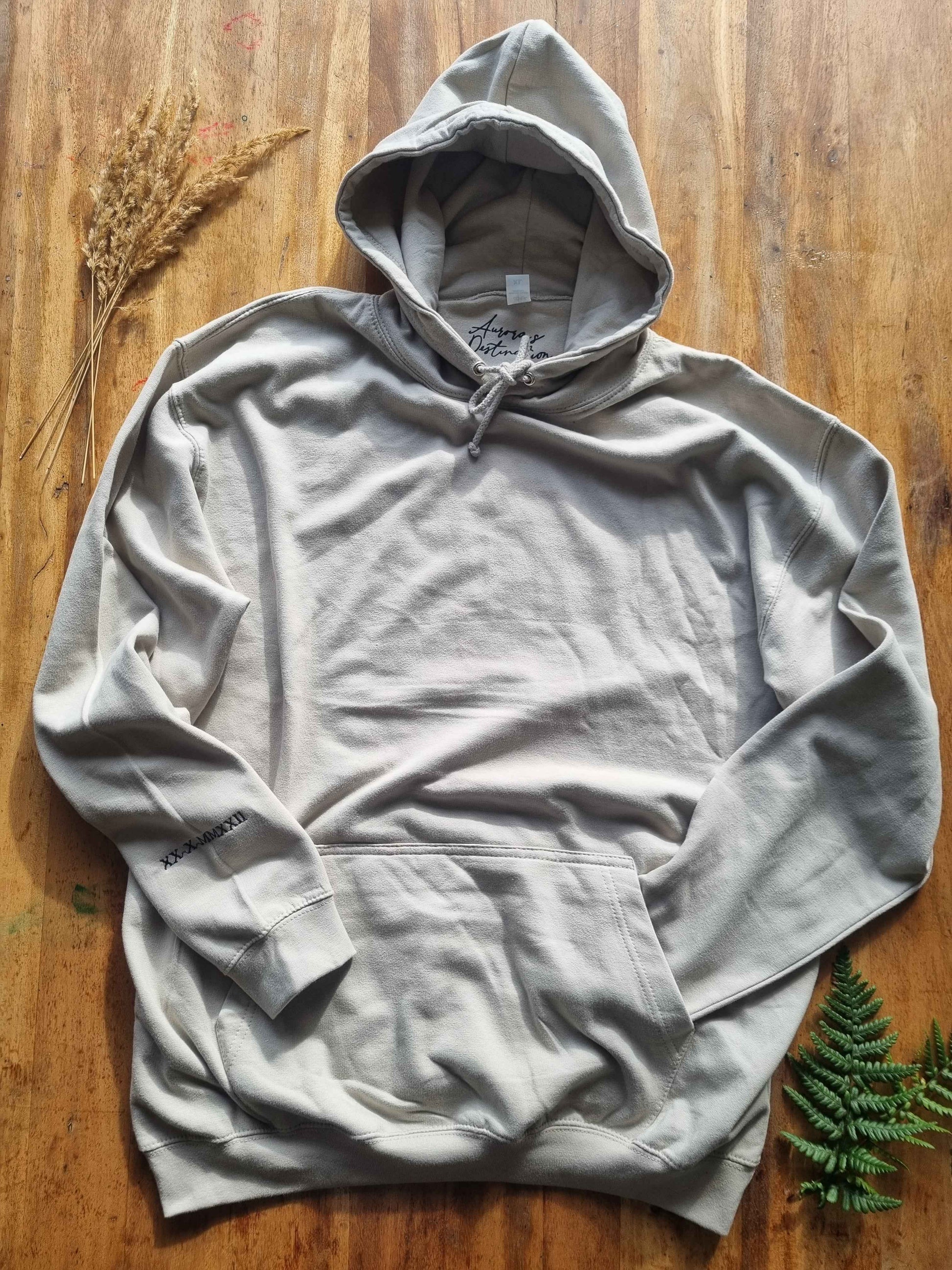 Roman Numerals Hoodie - Valentines Day Gift
