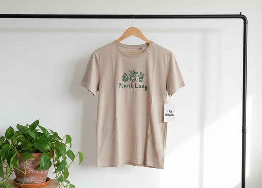 Organic Cotton Plant Lady T-Shirt
