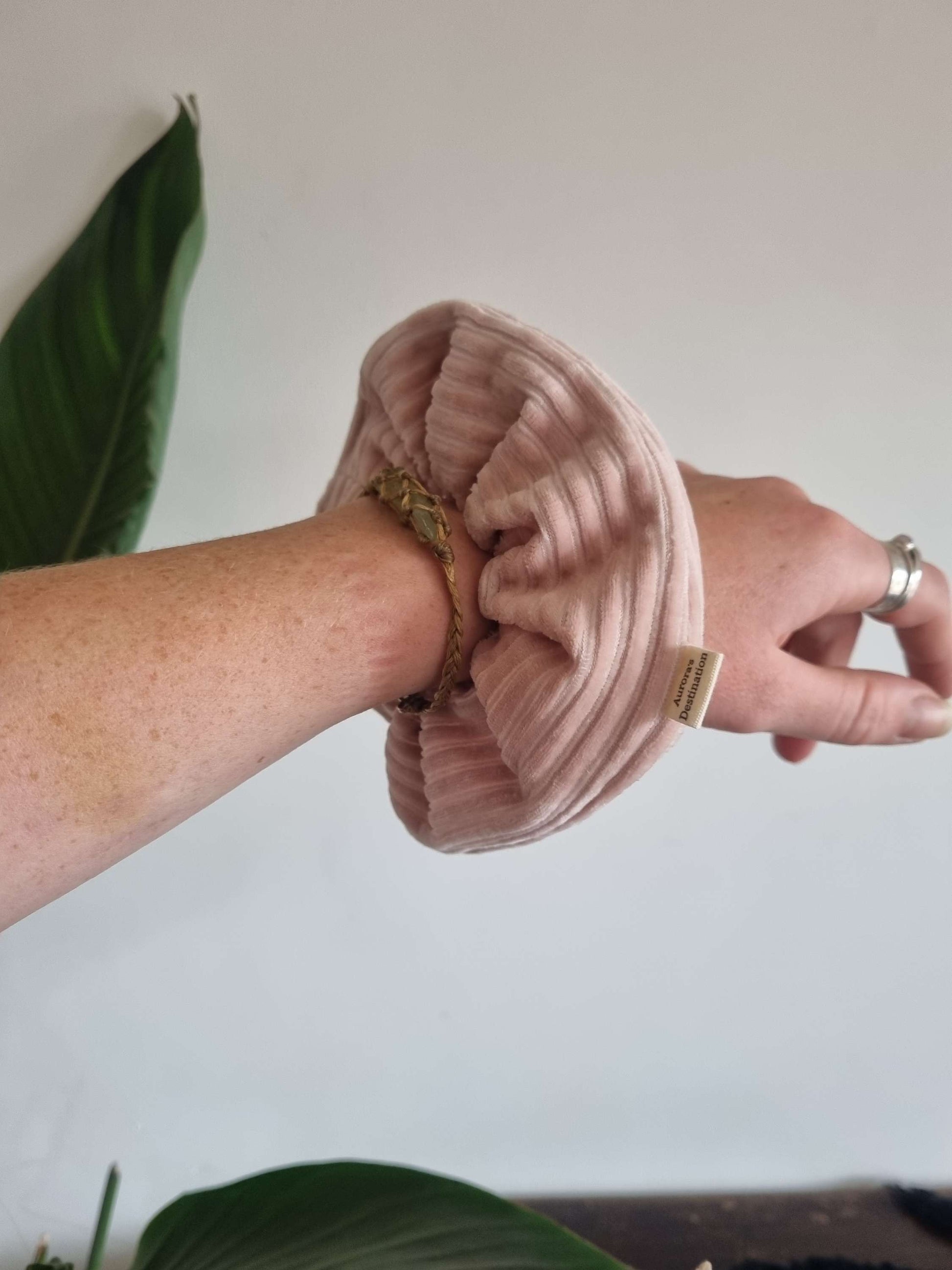 Blush Pink Chunky Scrunchie  image 4