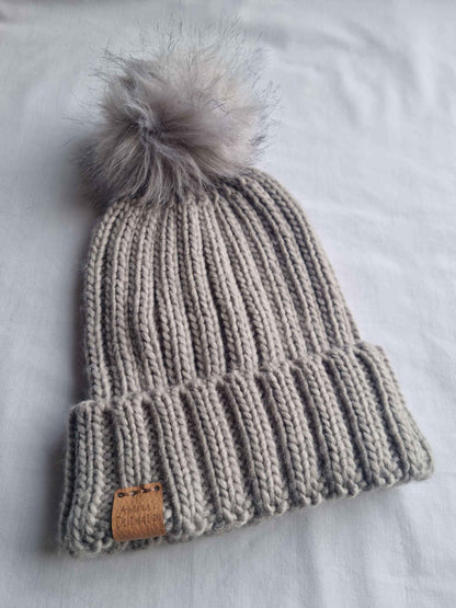 Adult's Chunky Knit Wolly Hat