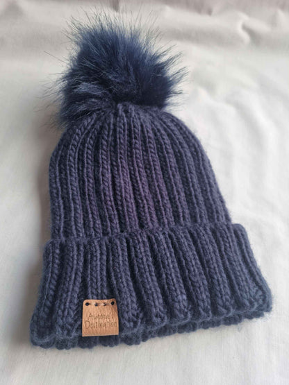 Adult's Chunky Knit Wolly Hat
