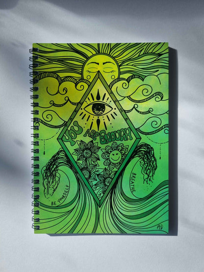 Uplifting Notebook (You are enough)