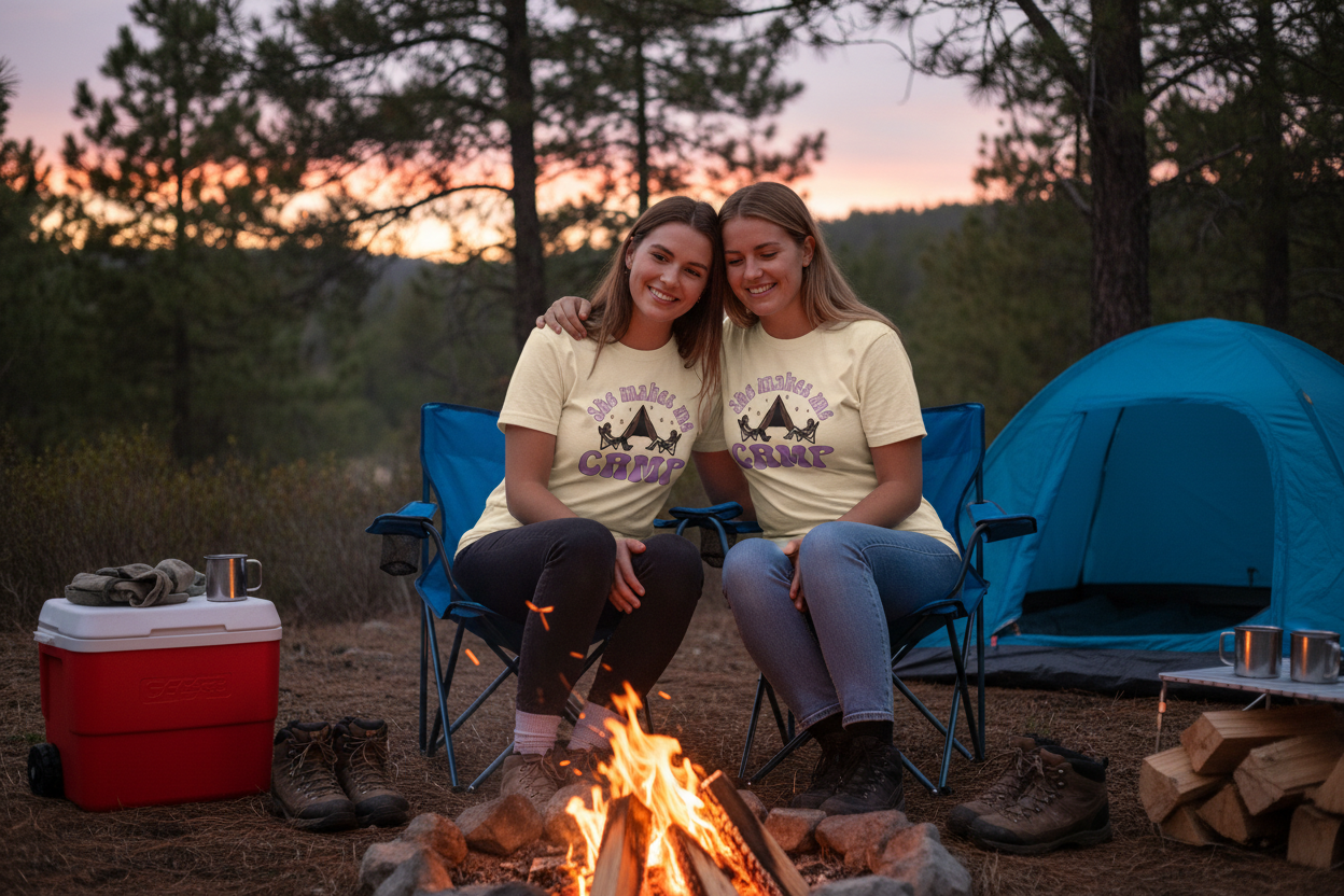 Not About Camping T-Shirt
