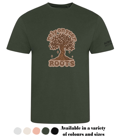 Rely On Your Roots T-Shirt - Auroras Destination