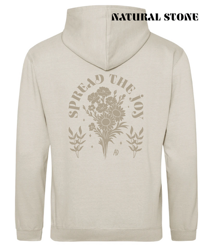 Spread The Joy Floral Hoodie