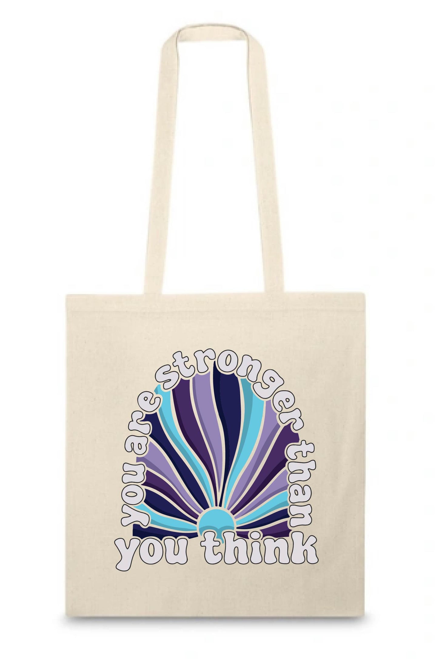 Stronger than you think tote bag