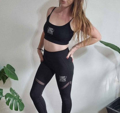 Organic Keep Going Crop Top Bralette