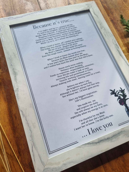 Mother's Poem