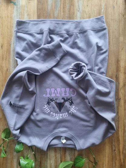 Not About Camping Sweatshirt