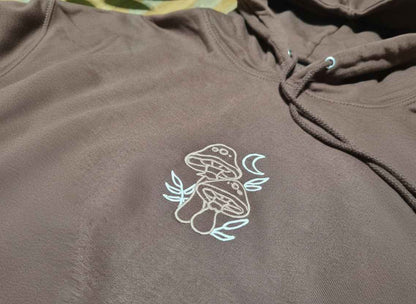 Embroidered Mushroom Hoodie