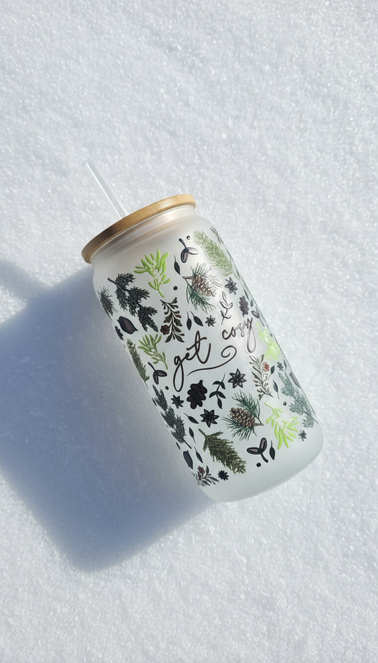Get Cosy Frosted Tumbler