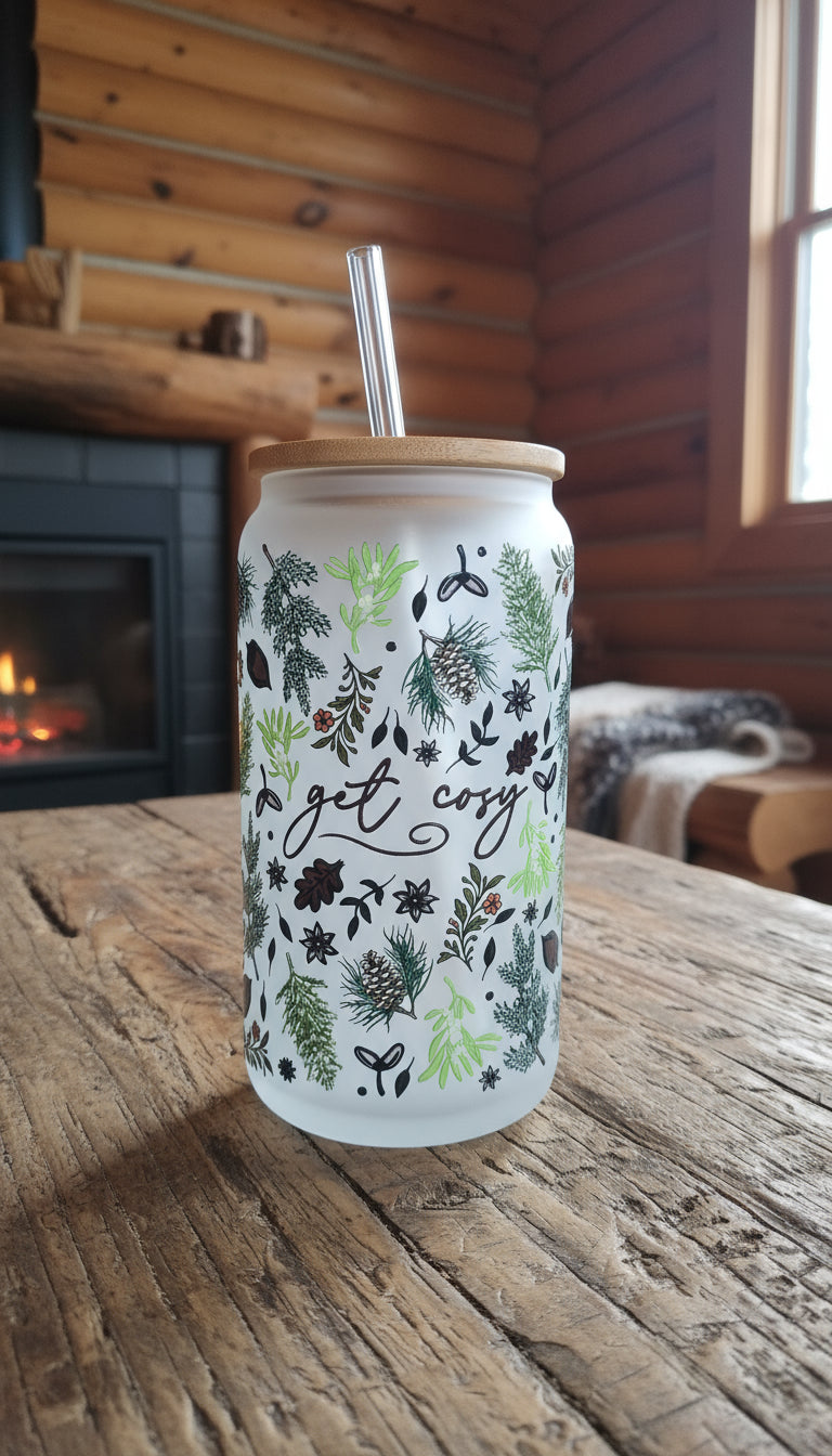 Get Cosy Frosted Tumbler