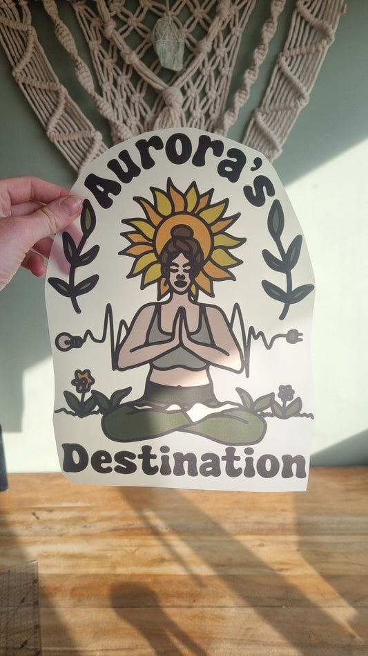 Aurora's Destination Meditiation Print