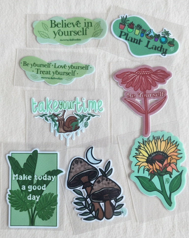 SEMI PERMANENT STICKERS